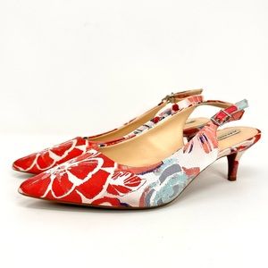 Alex Marie Oskara Women’s Coral Multi Slingback Heel